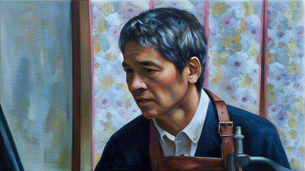 過呼吸になるナベベのイラスト