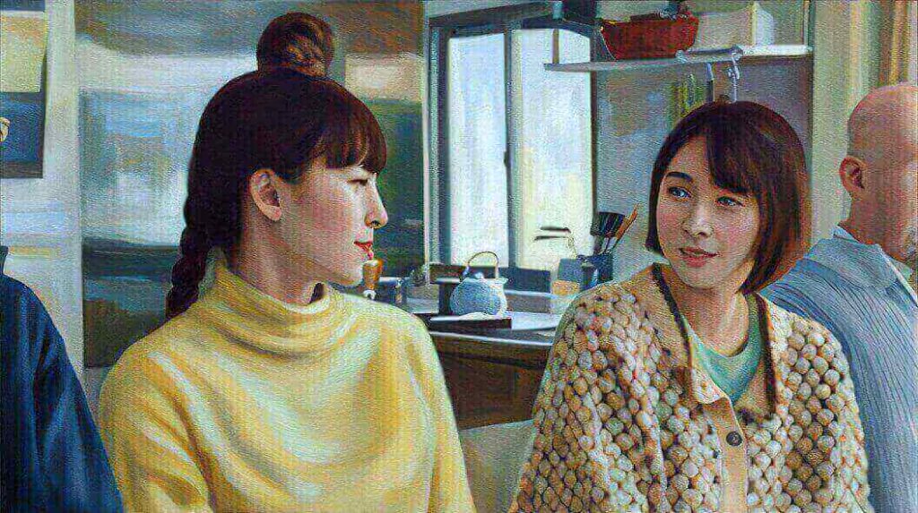 栃木のレディースと名古屋のヤンキーの和解のイラスト
