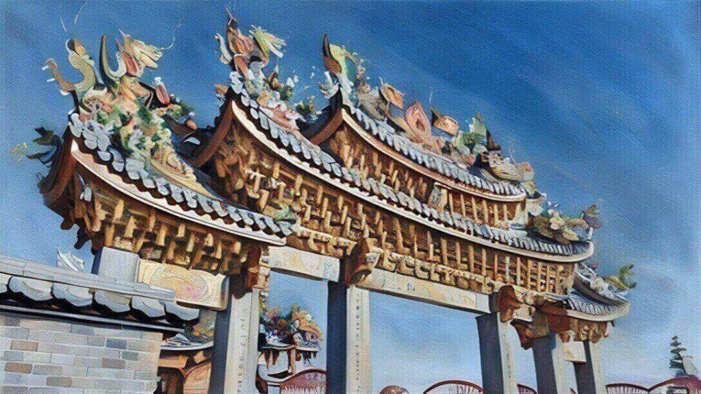 福建省駐屯地のイラスト