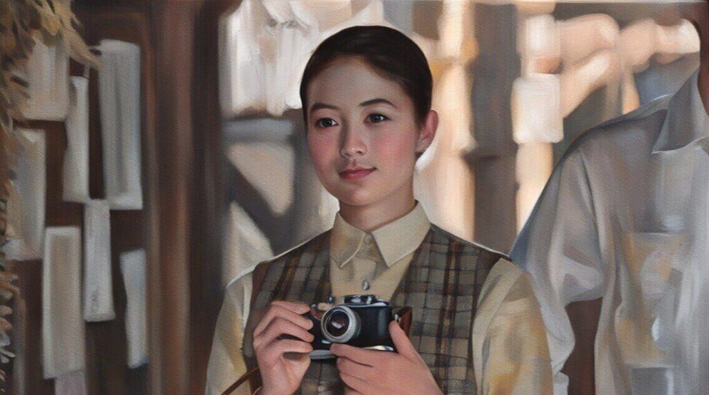 若松のぶのイラスト