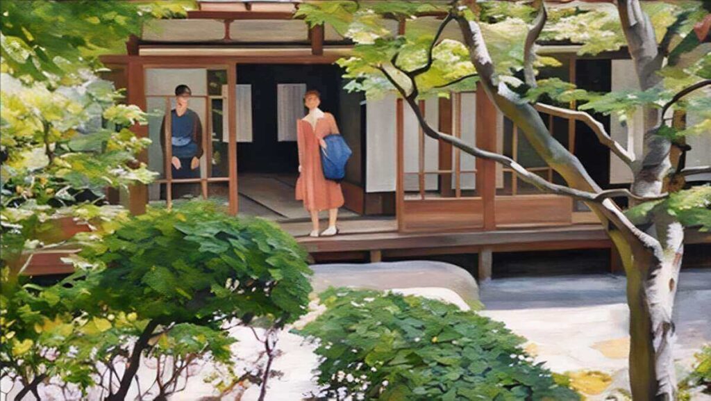 登美子の家のイラスト