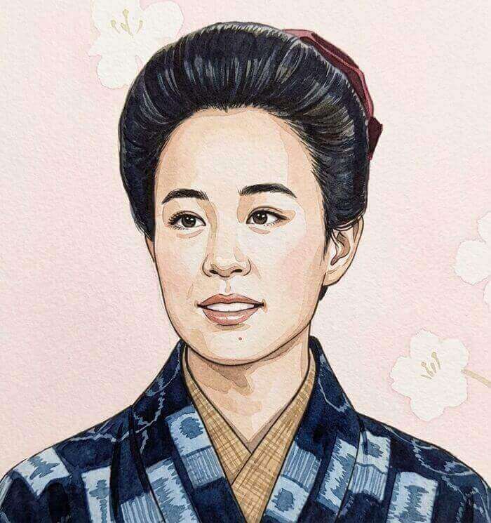 葉野珠のイラスト